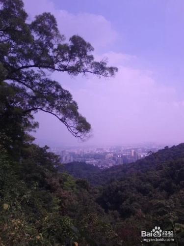 白雲山登山路線