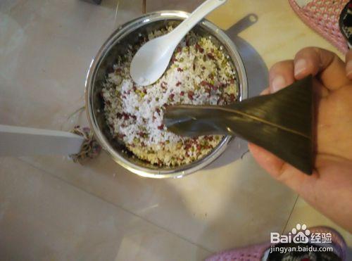 紅豆粽子的做法