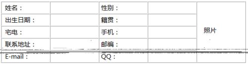 優秀個人求職簡歷怎麼寫？