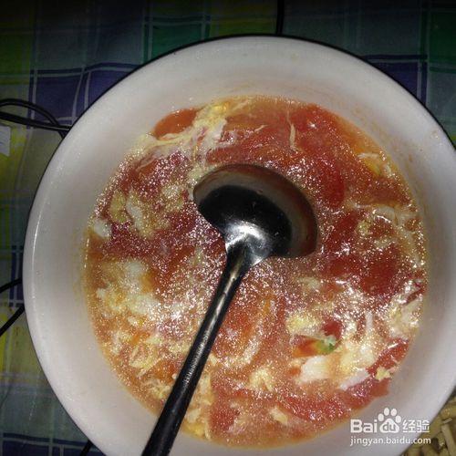 番茄雞蛋湯汁