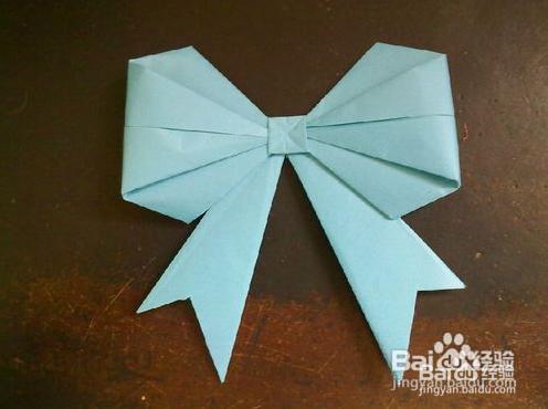 如何用紙折出漂亮的紙蝴蝶結