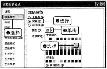 Excel2010中如何設置流程圖格式