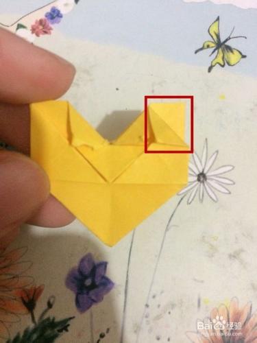 如何用正方形紙疊成心❤