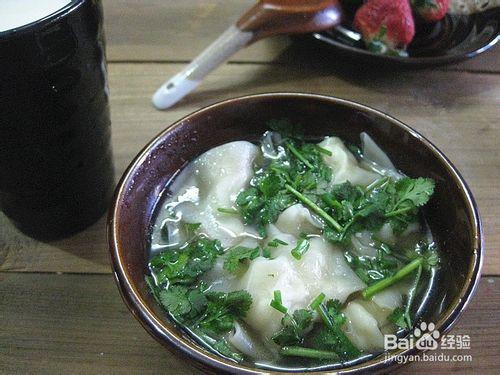 在家也能做美味的鮮肉餛飩