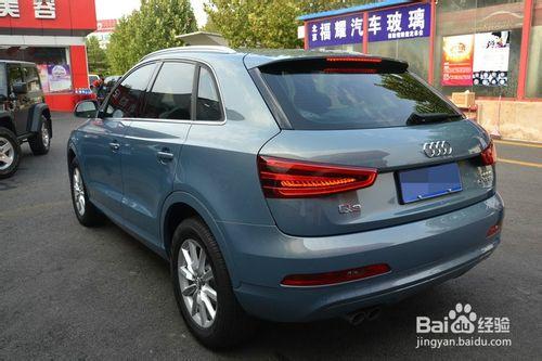 奧迪Q3汽車貼膜晶銳70+魅力沙龍