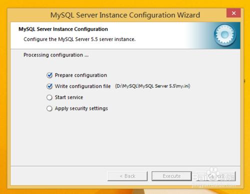 win8.1安裝MySQL5.5數據庫服務器