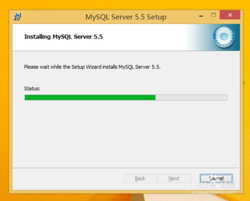 win8.1安裝MySQL5.5數據庫服務器