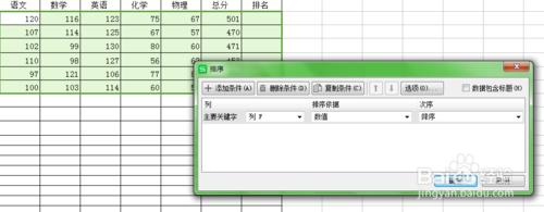 （Excel）表格中數據的求和 與排序