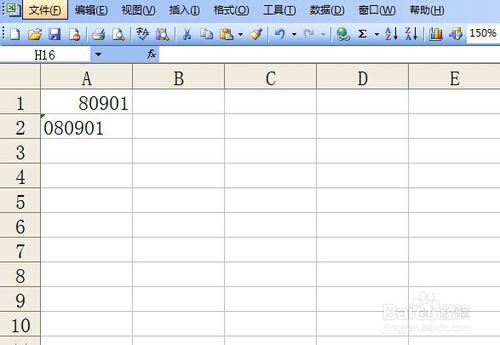 電子表格輸入前面帶零的數字，0開頭的數輸入法