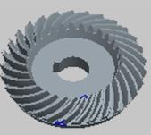 Pro/E格利森螺旋錐齒輪的建模分析