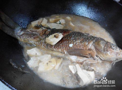 鯉魚豆腐湯的做法