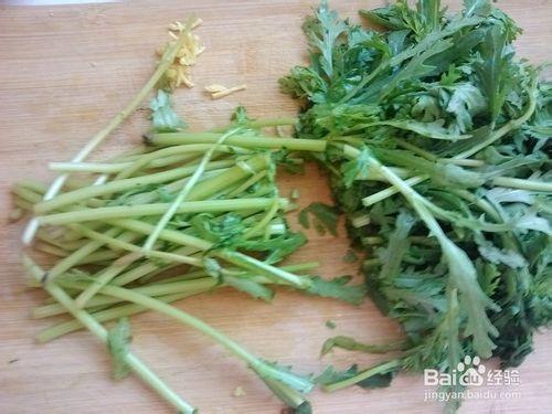 白灼茼蒿怎麼做