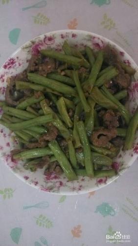 茶籽油如何炒菜之牛肉炒豆角