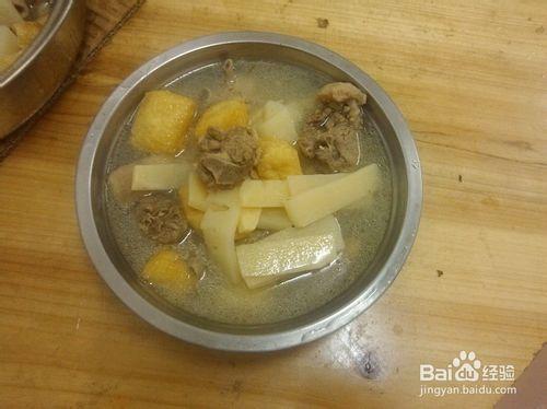 大海私廚—酸筍鴨肉湯