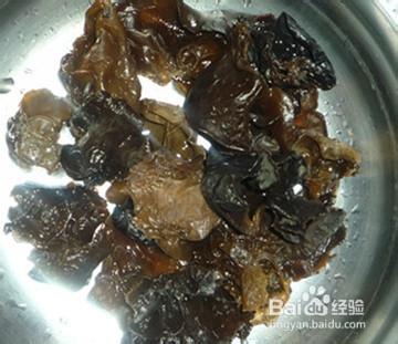 素食主義：豆角炒木耳