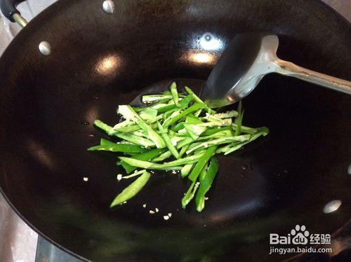 空心菜杆炒肉絲——空心菜杆的華麗轉身