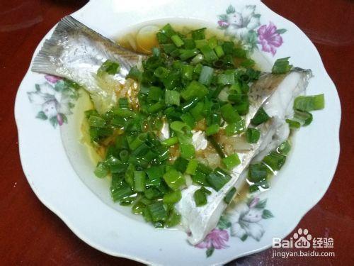 蔥油魚（鯿魚）的做法