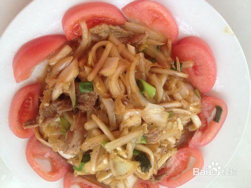 醋溜白菜的家常做法——醋溜白菜炒肉片