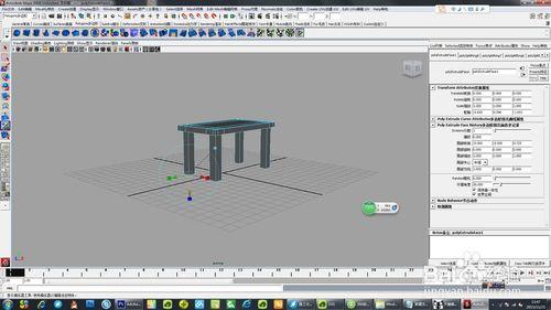 Maya如何建模一個小桌子