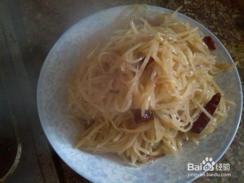 民以食為天：[4]酸辣土豆絲的做法