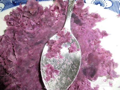 家中美食--紫薯麵食