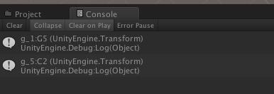 Unity3d只通過transform和gameObject獲取對象