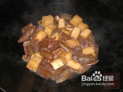 豬皮燜豆腐