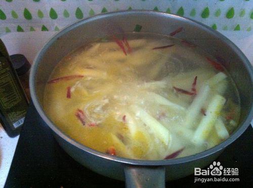 小白菜土豆湯