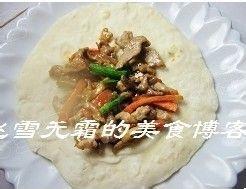 料足汁多的【肉絲捲餅】