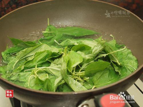 豆醬炒麻葉：餐桌上的防暑降溫