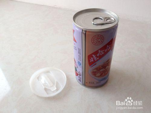 超簡易安全方法打開八寶粥罐子拉環
