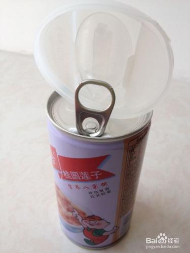 超簡易安全方法打開八寶粥罐子拉環