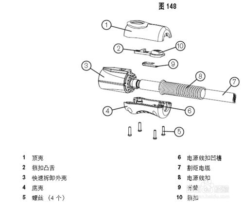 割炬組件的更換（1）