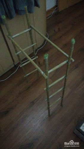 手工藝品之DIY竹蓆鞋架