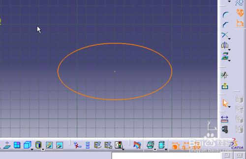 catia草圖繪製：[5]二維草圖繪製之畫橢圓