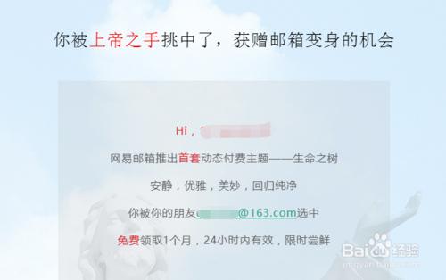 163郵箱如何免費試用付費動態主題？