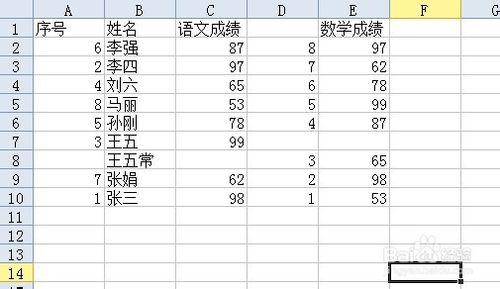 如何在Excel（或WPS表格）中以某列為線索合並