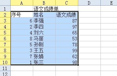 如何在Excel（或WPS表格）中以某列為線索合並