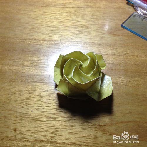 浪漫愛情——玫瑰花的折法（三）卷芯玫瑰