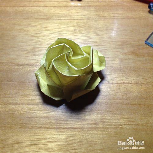 浪漫愛情——玫瑰花的折法（三）卷芯玫瑰