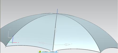 UG怎麼畫雨傘的曲面造型