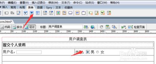 如何在網頁中創建用戶調查表