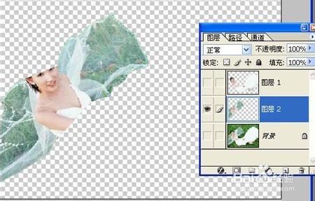 【教程】教你用Photoshop從複雜背景中摳出婚紗