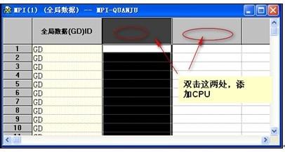 如何在PLC之間進行MPI的全局數據通信方式