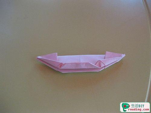 怎樣手工摺紙船？