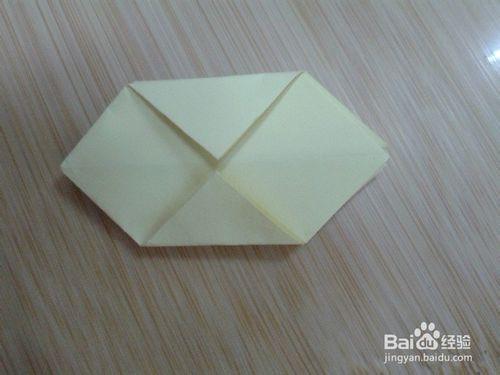 最簡單的摺紙盒