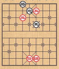 中國象棋棋局巧殺：[10]逼上梁山