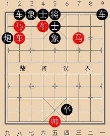 中國象棋殺法——白馬現蹄