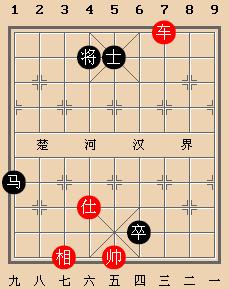 象棋實戰殘局中的車炮兵巧殺