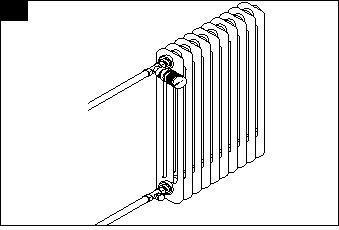 森德多柱鋼管散熱器安裝方法